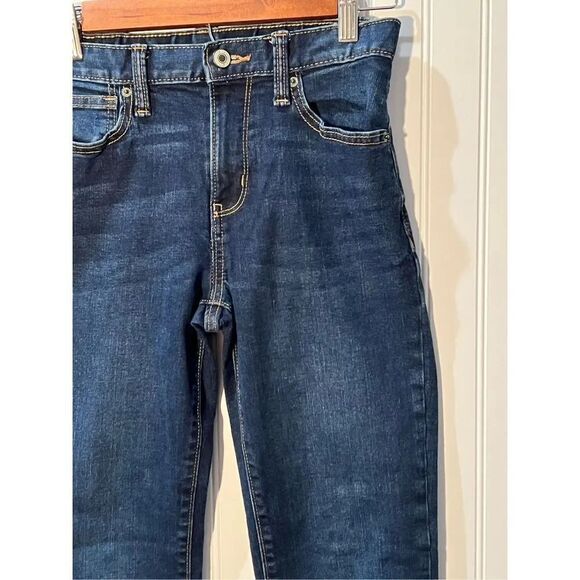 Old Navy Bootcut Blue Jeans Boys 12 Dark Denim Classic Western KidCore Play-wear - Picture 5 of 8